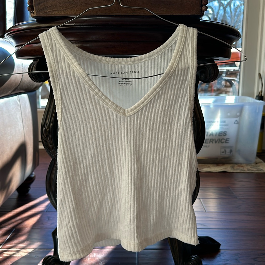 Cute Basic White Tank Top